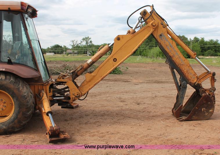 image for item H5655 1992 Case 580 Super K Construction King backhoe