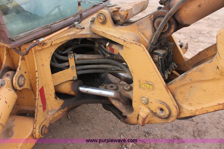 image for item H5655 1992 Case 580 Super K Construction King backhoe