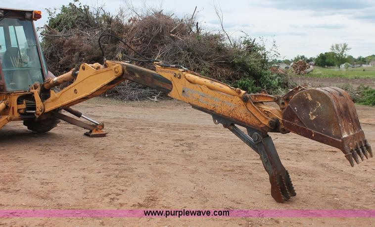 image for item H5655 1992 Case 580 Super K Construction King backhoe