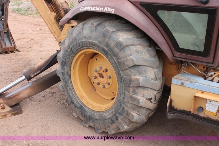 image for item H5655 1992 Case 580 Super K Construction King backhoe