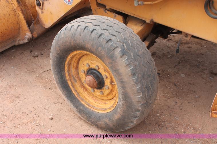 image for item H5655 1992 Case 580 Super K Construction King backhoe