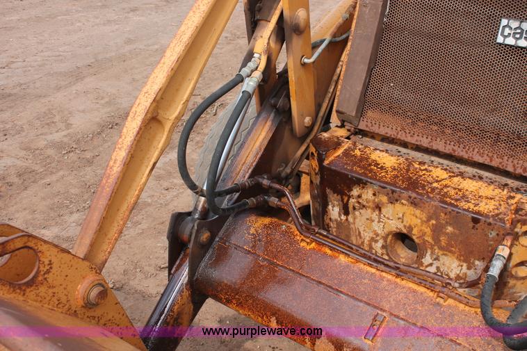 image for item H5655 1992 Case 580 Super K Construction King backhoe