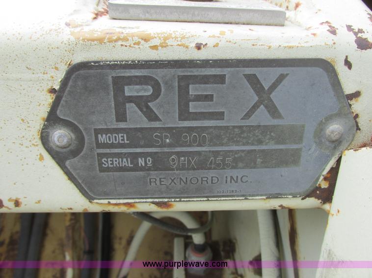 image for item I2561 Rex SP900 smooth drum roller
