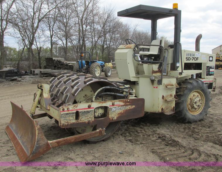 image for item I2565 1995 Ingersoll Rand SD-70F vibratory padfoot compactor