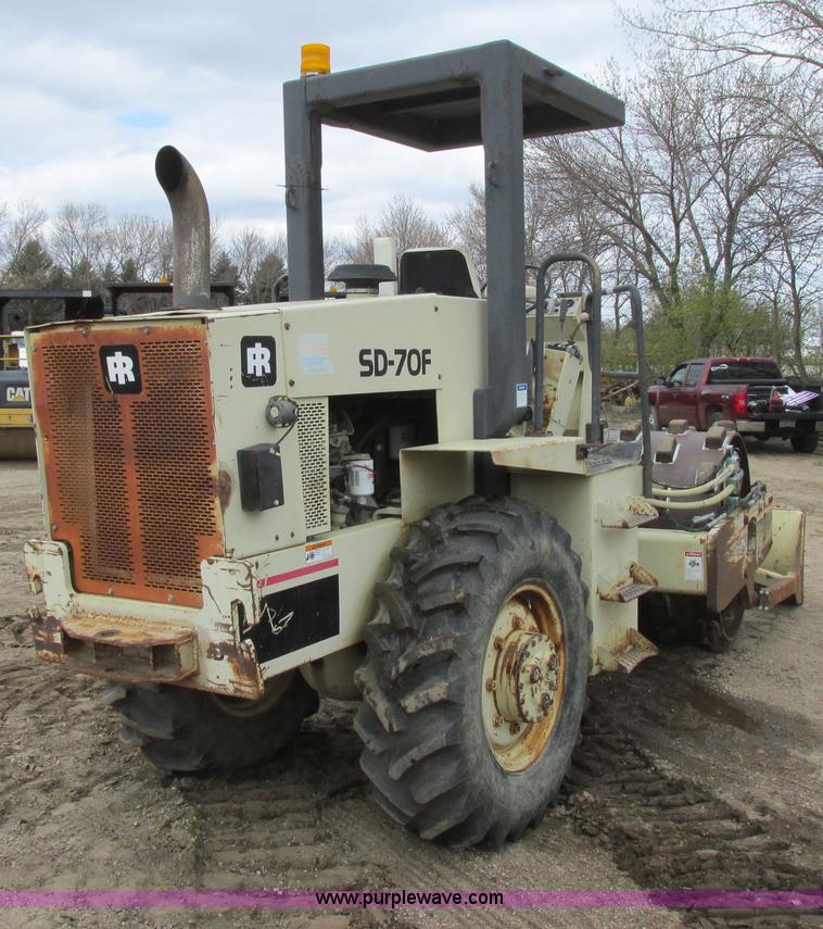 image for item I2565 1995 Ingersoll Rand SD-70F vibratory padfoot compactor