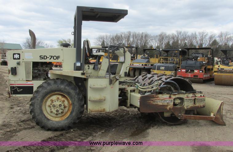 image for item I2565 1995 Ingersoll Rand SD-70F vibratory padfoot compactor