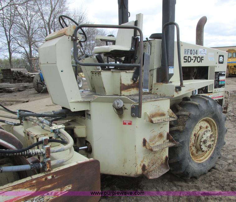 image for item I2565 1995 Ingersoll Rand SD-70F vibratory padfoot compactor
