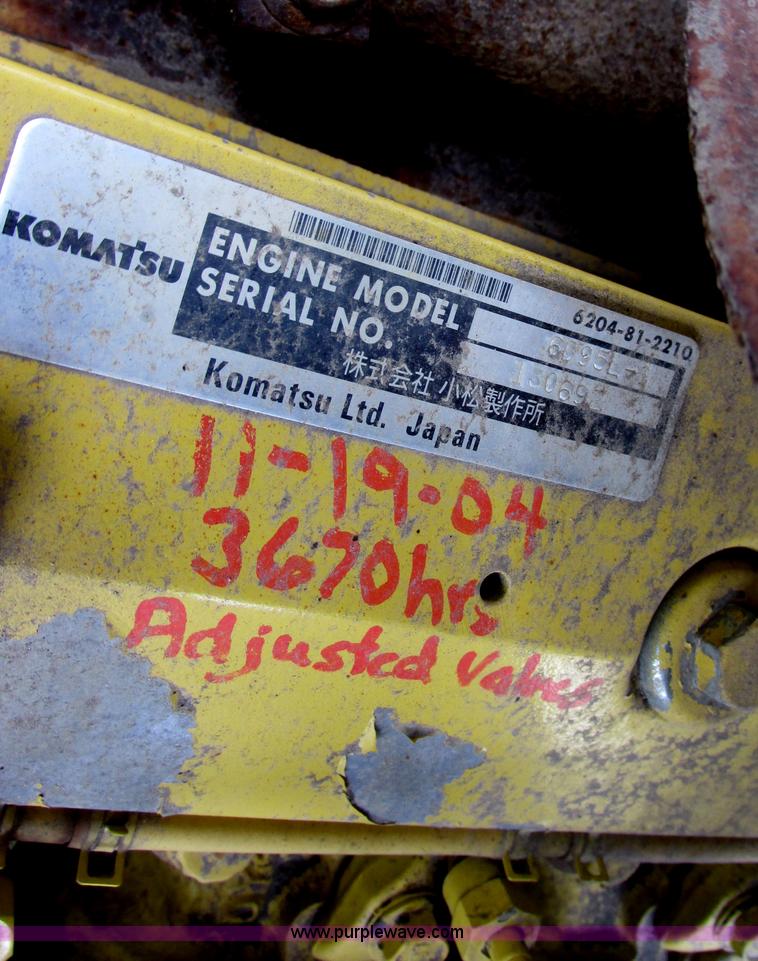 image for item I2566 Komatsu D31E dozer