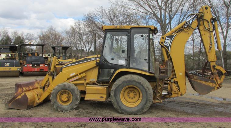 image for item I2567 1998 Caterpillar 416C backhoe