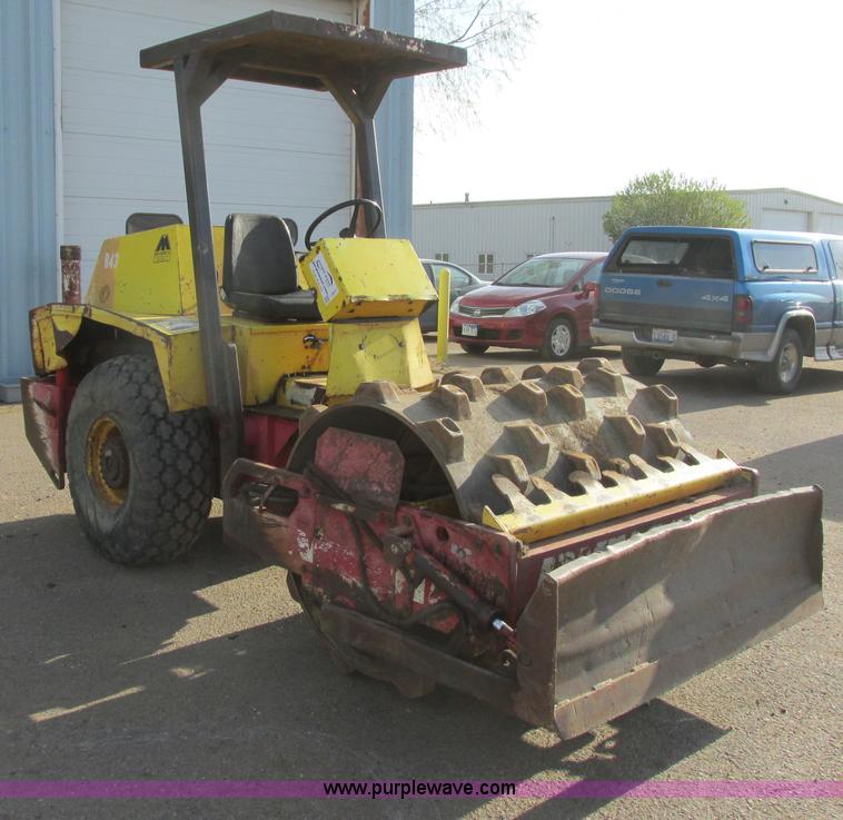 image for item I2631 1994 Dynapac CA121 sheeps foot vibrating compactor