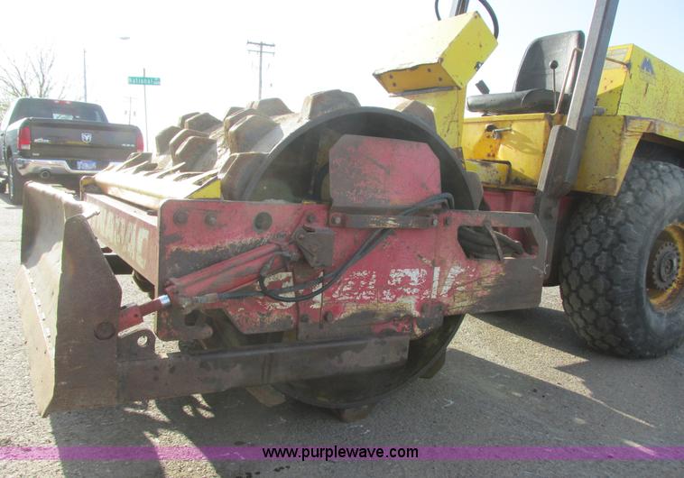 image for item I2631 1994 Dynapac CA121 sheeps foot vibrating compactor