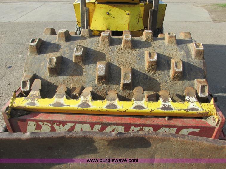 image for item I2631 1994 Dynapac CA121 sheeps foot vibrating compactor