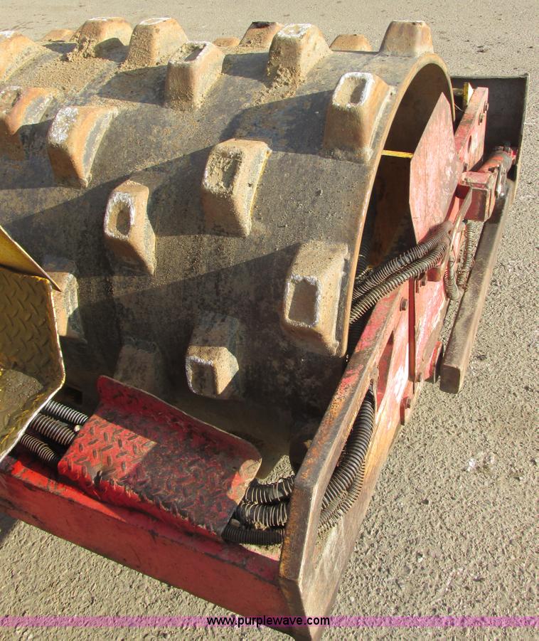 image for item I2631 1994 Dynapac CA121 sheeps foot vibrating compactor