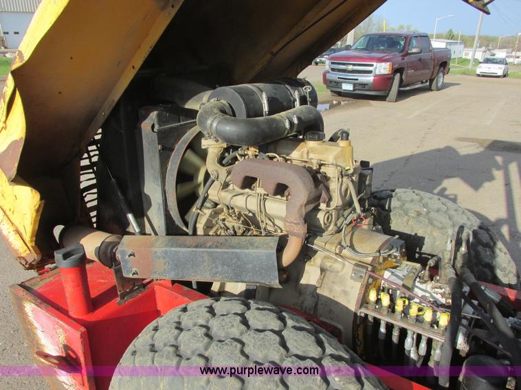 image for item I2631 1994 Dynapac CA121 sheeps foot vibrating compactor