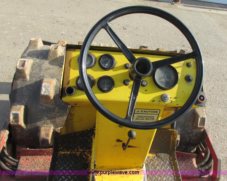 image for item I2631 1994 Dynapac CA121 sheeps foot vibrating compactor