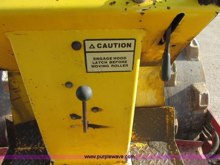 image for item I2631 1994 Dynapac CA121 sheeps foot vibrating compactor