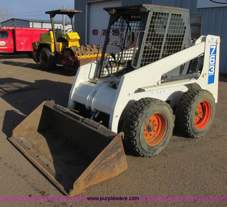 image for item I2632 1997 Bobcat 763 skid steer