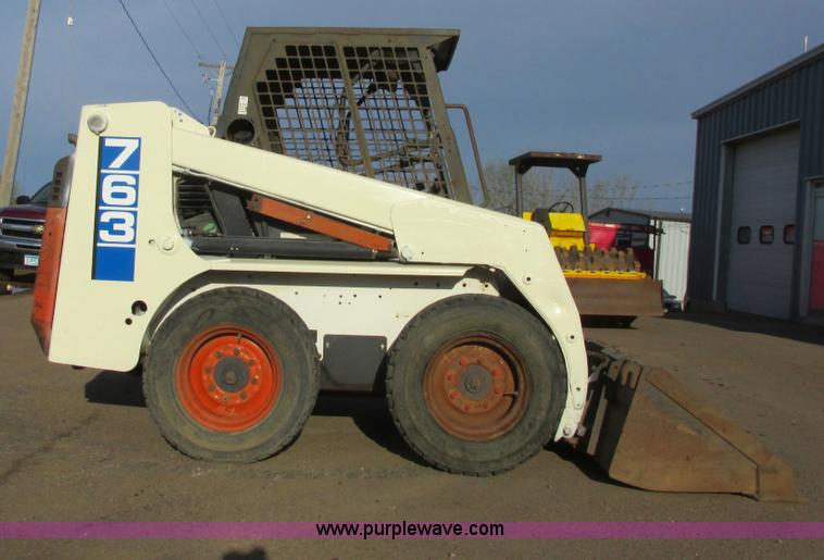 image for item I2632 1997 Bobcat 763 skid steer