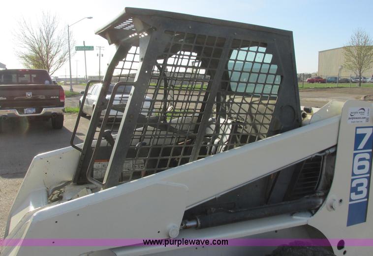 image for item I2632 1997 Bobcat 763 skid steer