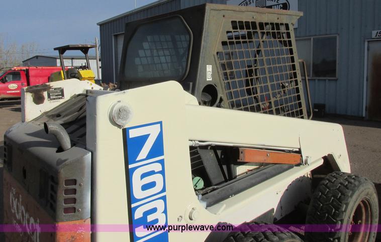 image for item I2632 1997 Bobcat 763 skid steer
