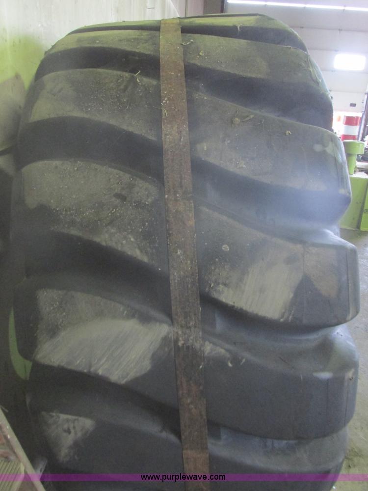 image for item I2655 (2) Goodyear 29.5-25 E-3 tires