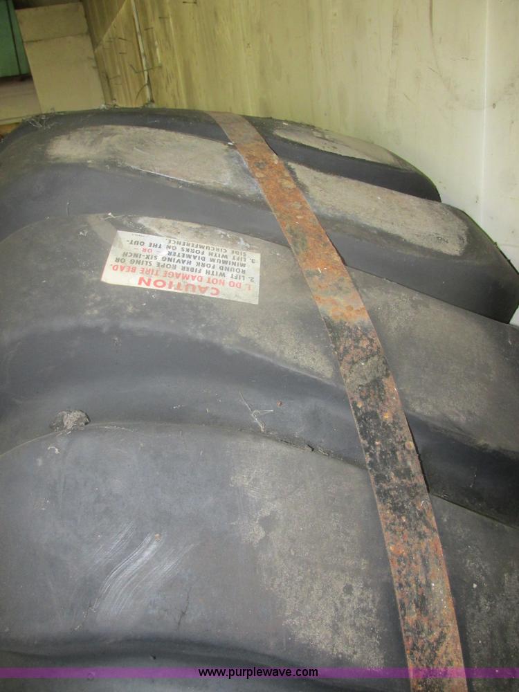 image for item I2655 (2) Goodyear 29.5-25 E-3 tires