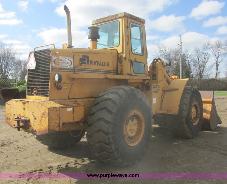 image for item I2702 1979 Fiat-Allis 745C wheel loader