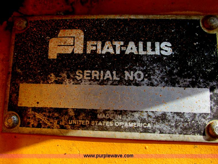 image for item I2702 1979 Fiat-Allis 745C wheel loader