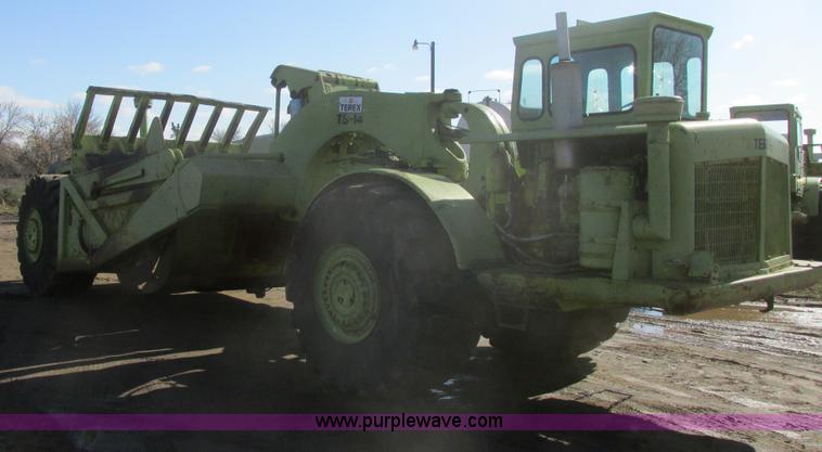 image for item I2707 1968 Terex TS14 scraper