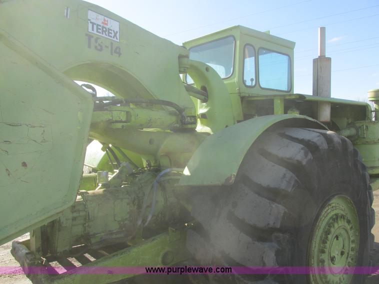 image for item I2707 1968 Terex TS14 scraper