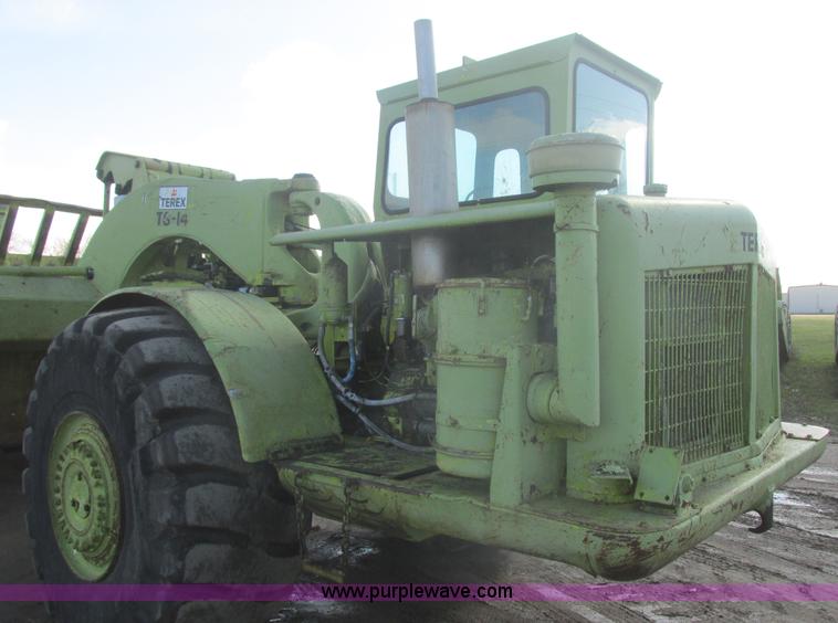 image for item I2707 1968 Terex TS14 scraper