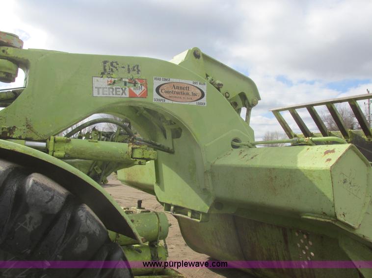 image for item I2710 1969 Terex TS14 scraper