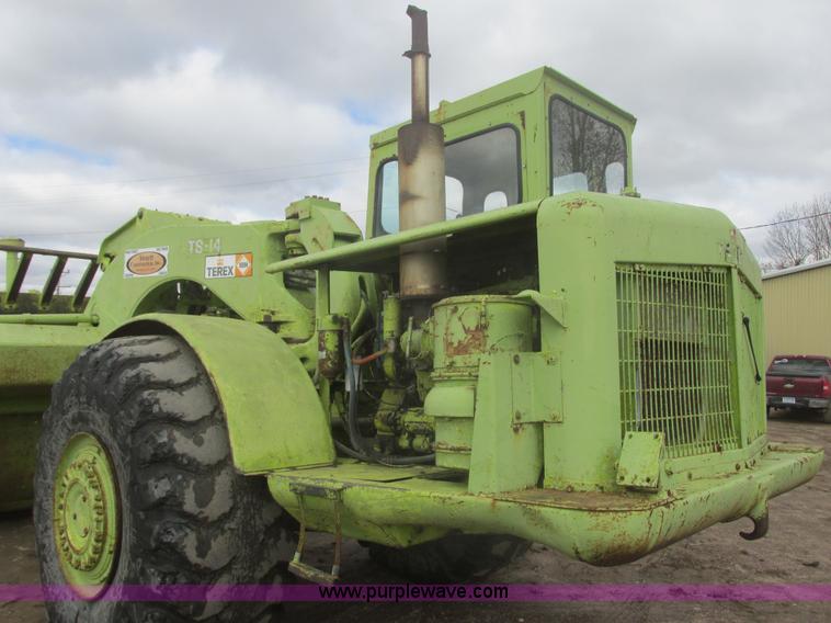 image for item I2710 1969 Terex TS14 scraper