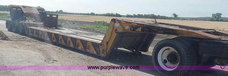 image for item I3620 1986 Load King 403/4DFP lowboy trailer