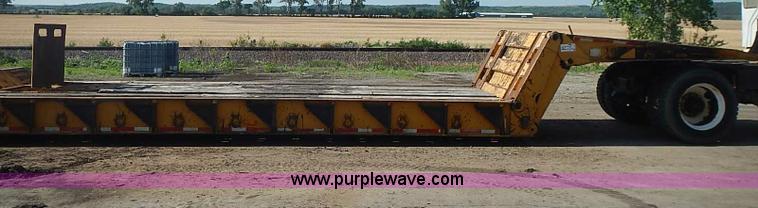 image for item I3620 1986 Load King 403/4DFP lowboy trailer
