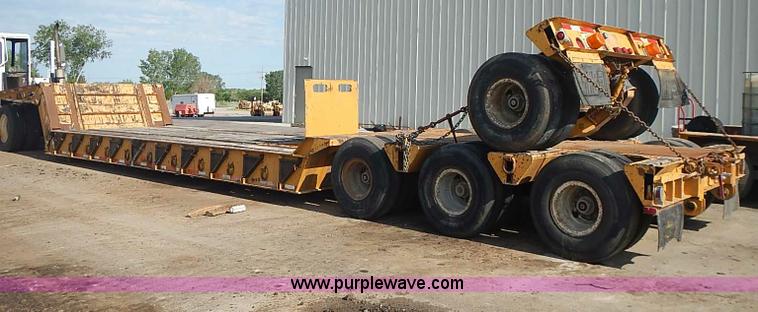 image for item I3620 1986 Load King 403/4DFP lowboy trailer