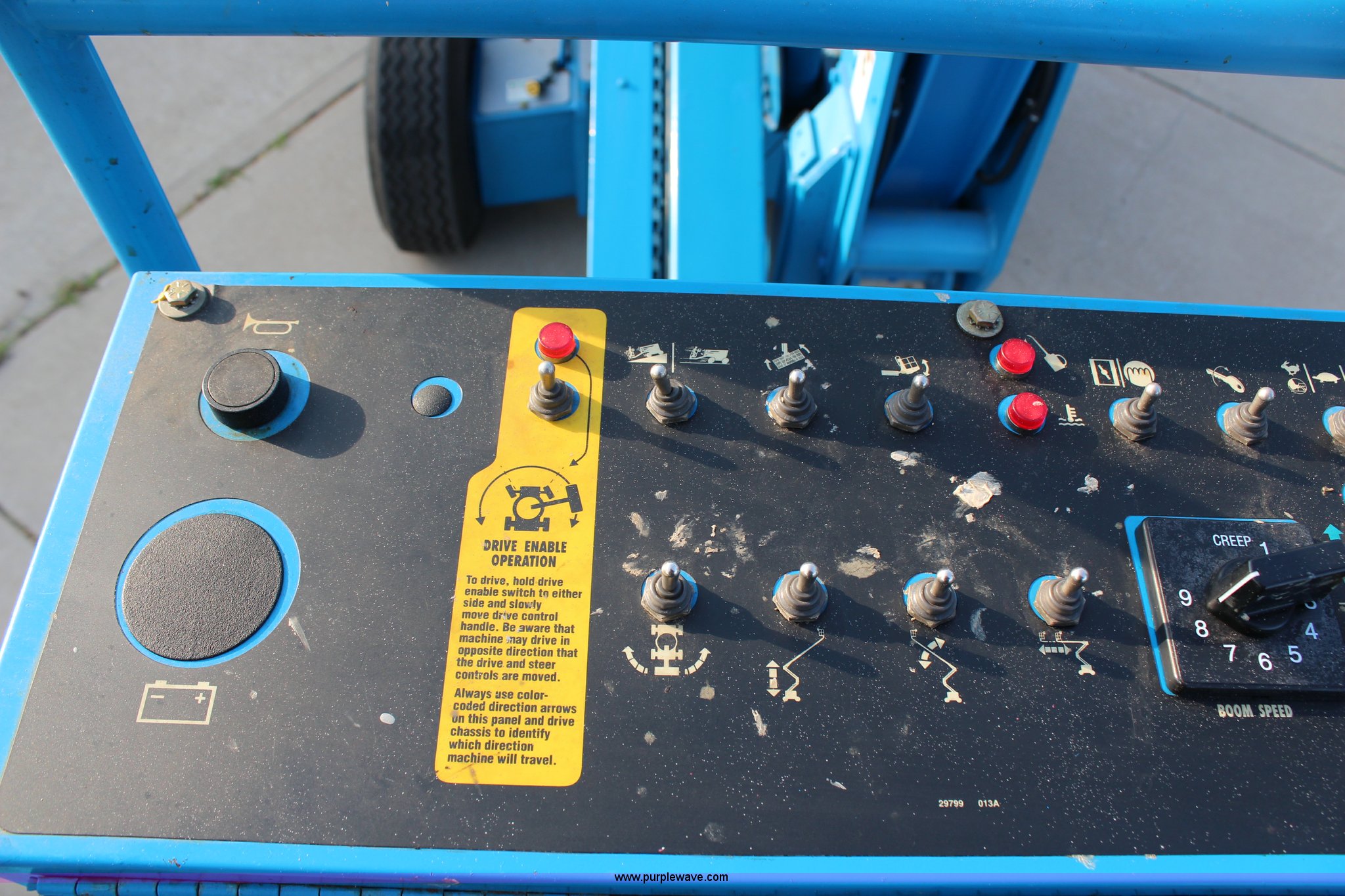 1993 Genie Z45/22 boom lift in Louisburg, KS Item H2699 sold Purple