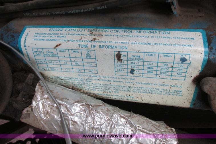 image for item G8497 1978 Winnebago Brave RV