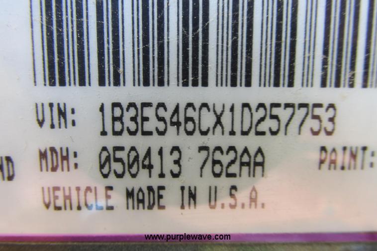 image for item I9645 2001 Dodge Neon