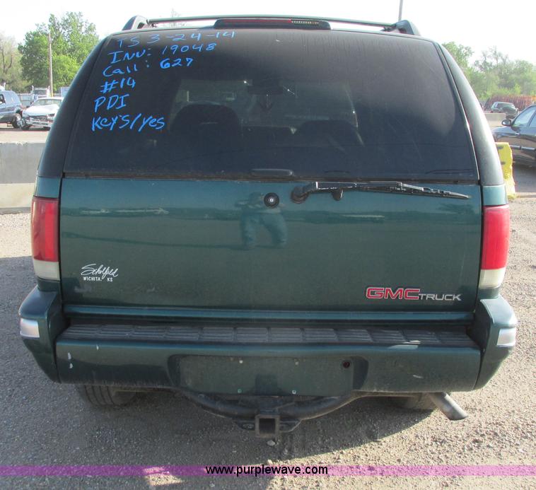 image for item I9677 1996 GMC Jimmy SL SUV