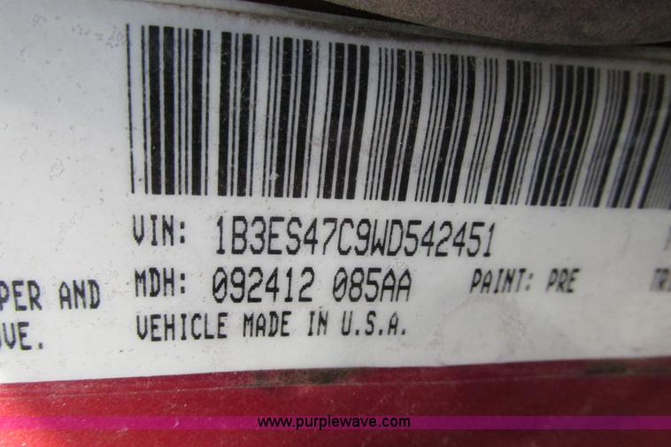 image for item I9680 1998 Dodge Neon Highline