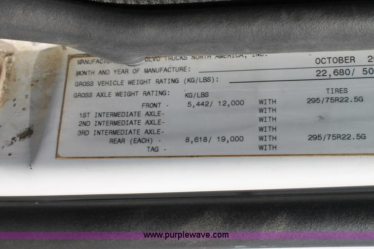 image for item C3881 2006 Volvo VNL semi truck