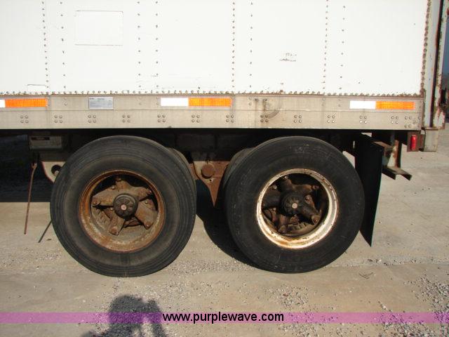 image for item D1005 1989 Fruehauf 48' storage semi trailer