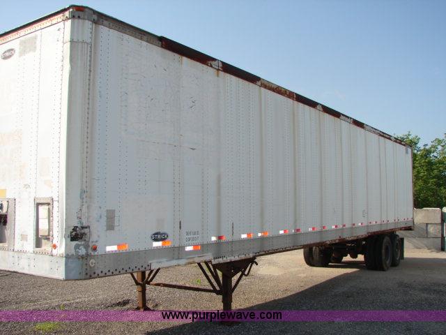 image for item D1006 1988 Strick 48' storage semi trailer