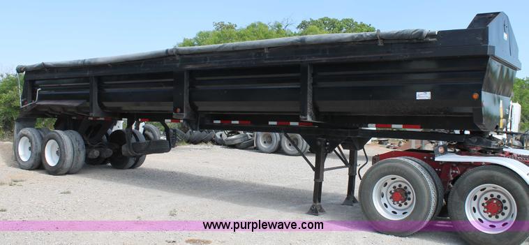 image for item H2996 1995 Lufkin ULDII-38 end dump trailer