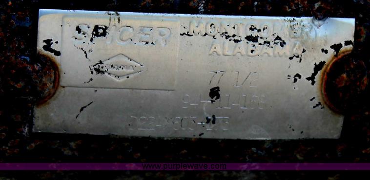 image for item H2996 1995 Lufkin ULDII-38 end dump trailer