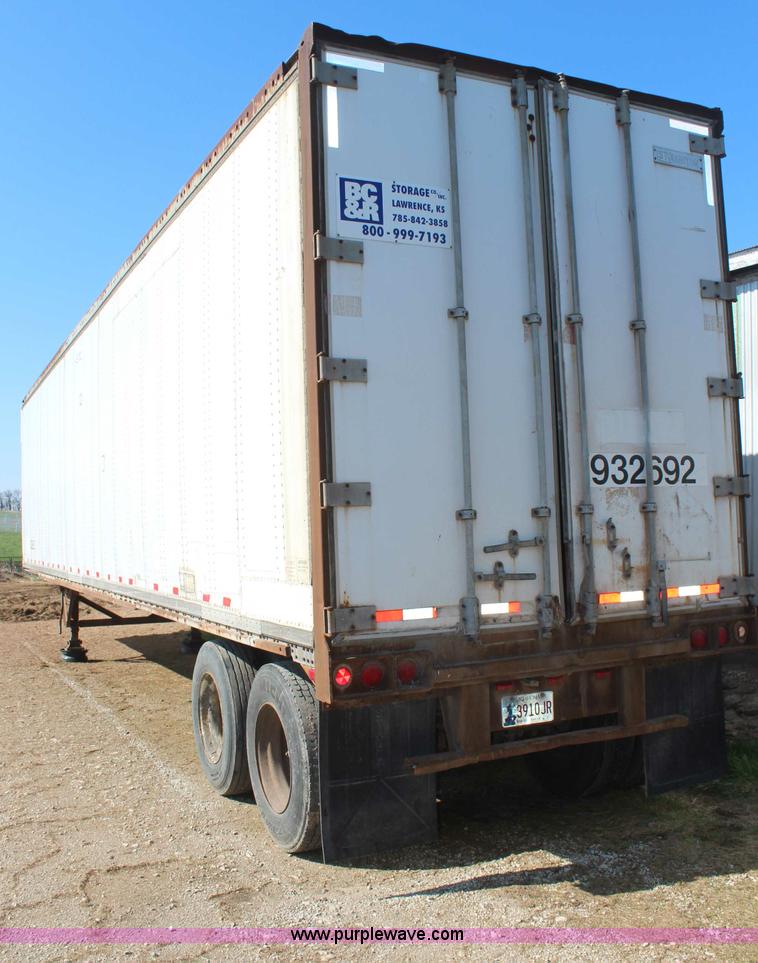 image for item H6029 1989 Stoughton 45' dry van trailer
