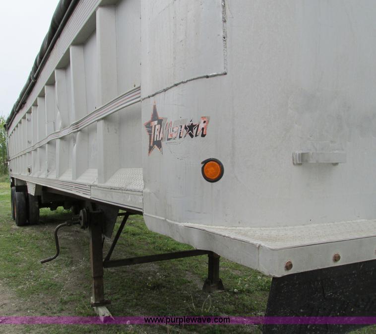 image for item I4178 1991 Trailstar aluminum end dump trailer