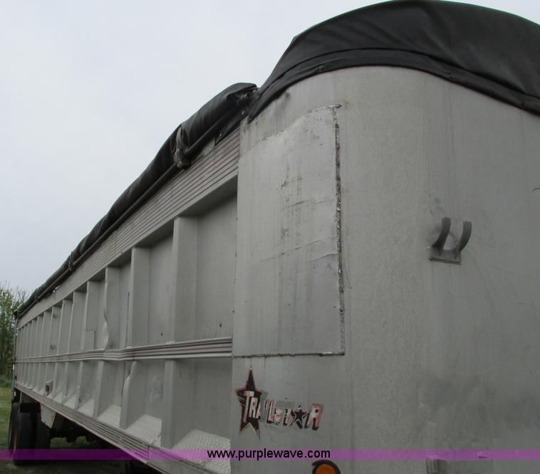 image for item I4178 1991 Trailstar aluminum end dump trailer
