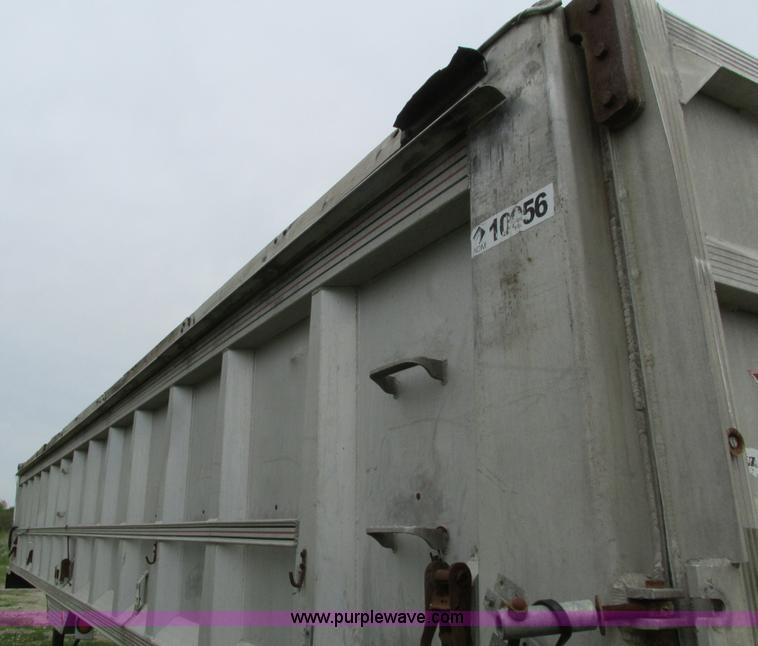 image for item I4178 1991 Trailstar aluminum end dump trailer